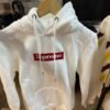 6 SUPREME 21FW Box Logo Hooded Sweatshirt 秋冬全新配色bogo連帽衛衣 白色