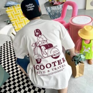SCOOTER 背底經典摩托標