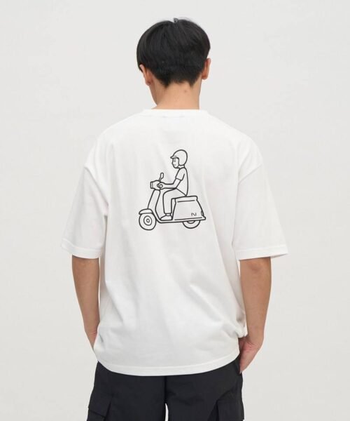 SCOOTER 背底經典摩托標