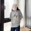 CAT FOOD貓咪印花短袖 寬鬆落肩款